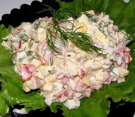 Несложные салатики на каждый день .Итак, очень простые и очень вкусные салаты! Салат