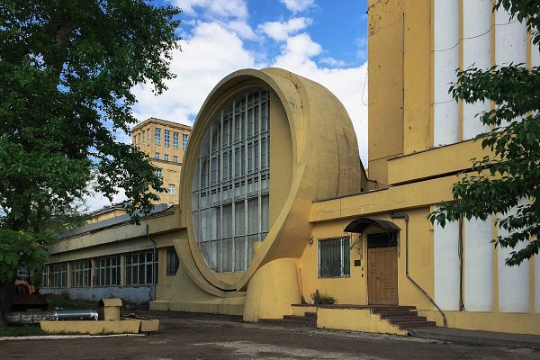 Гараж Госплана.Гараж для автомобилей cотрудников Госплана СССР. Последнее здание, реализованное по ...