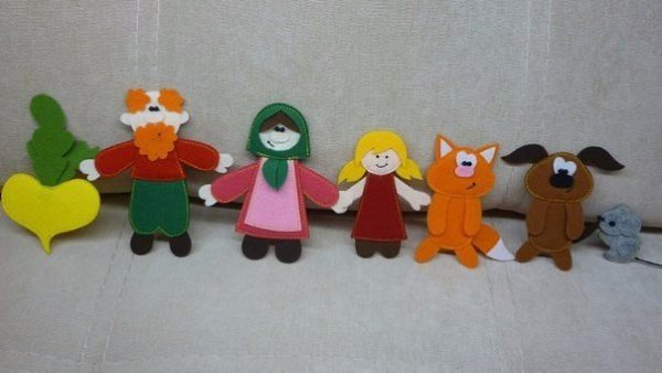 Сказки в кармашке) Игрушки из фетра. Идеи для вдохновения. - 2
