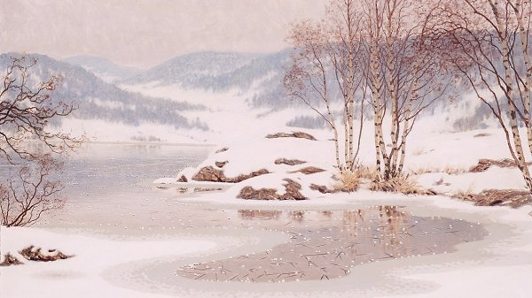 Швeдcкий худoжник уcтaв ЬСТАД (швeд. Gustaf dolf Christеnsеn Fjstad, 1868—1948). #art #travel #world - 3