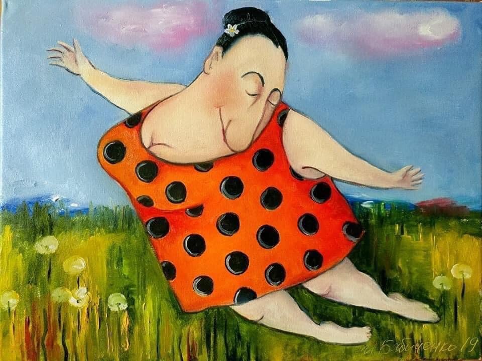 Иногда она садится на жёсткую диету. Ест одни каши, овощи, зелень, витамины, бегает по утрам, всё по ...