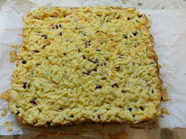 ПЕСОЧНЫЙ ПИРОГ С ЯГОДАМИ. ИНГРЕДИЕНТЫ: Для теста: Масло сливочное (или хороший маргарин) — 250 г ... - 6