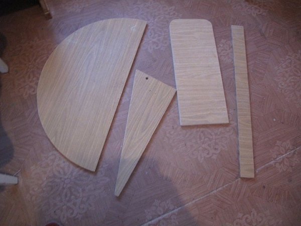 Складной столик для маленького балкона - 2