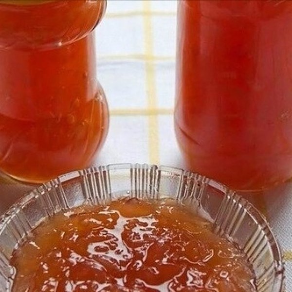 Янтарное яблочное варенье по-болгарски.Очень вкусное варенье с янтарным цветом и мармеладной ...