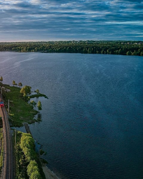 Кавголовское озеро мостки