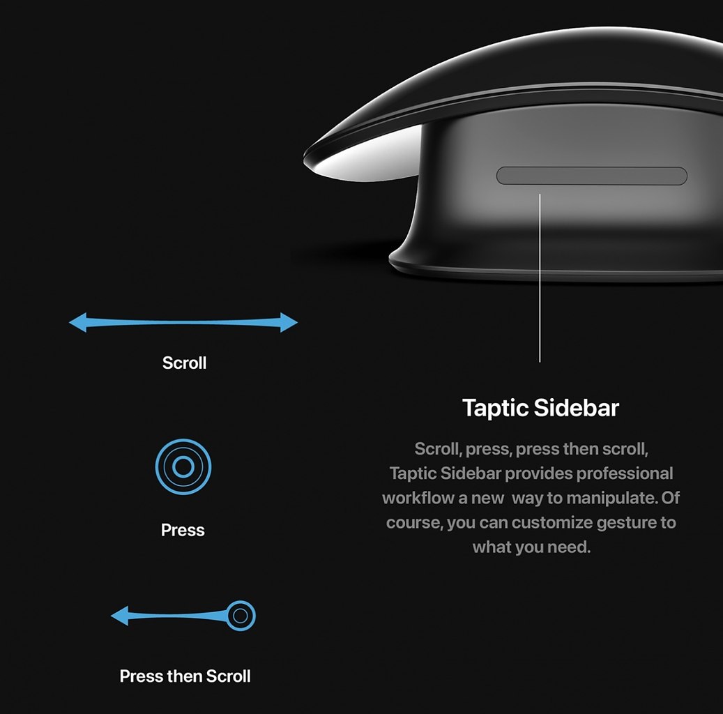       Apple Pro Mouse   ,  Taptic ... - 3