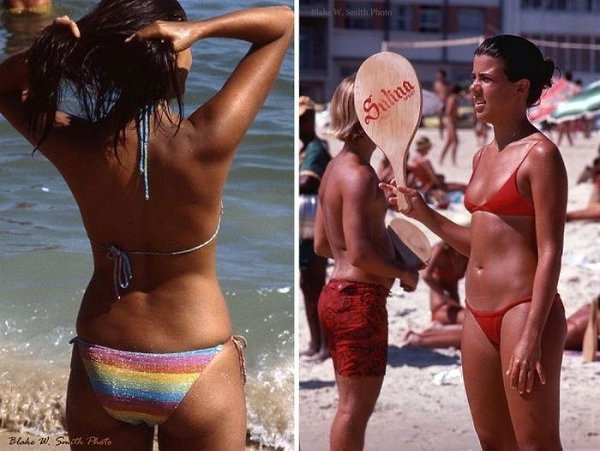 Пляжная жизнь в Рио-де-Жанейро 1970-х. Красивые, подтянутые, натуральные женщины! - 4