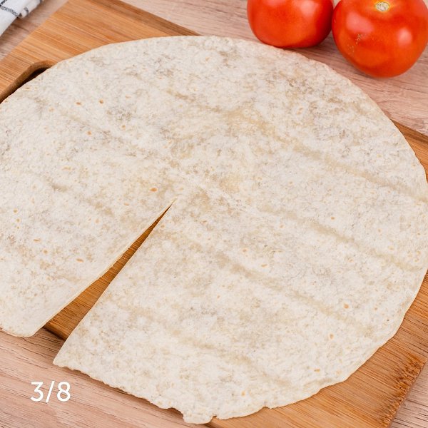 Сэндвич из лепешки с ветчиной сыром и яйцом.Приготовление:1. Помидоры нарежьте тонкими колечками.2. ... - 5