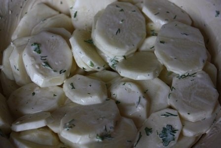 Картошечка по-французски.Блюдо из серии «легко, быстро, вкусно».Для этого элементарного блюда нам ... - 5