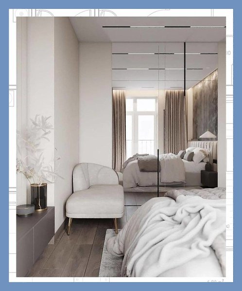 Все о дизайне интерьера.Проект от студии “Jolie Julie” (joliejulie_architects).Визуализация - ... - 4