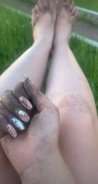Когда съездила отдохнула на дачу к родственникам