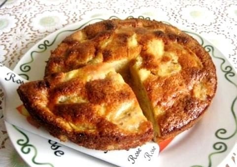 Пирог с бананами .Ингредиенты яйца – 3 шт. мука – 150 г сахар – 1 стакан сливочное масло – 75 ...