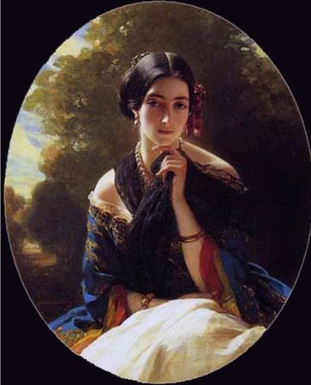 Франц Ксавьер Винтерхальтер (1805-1873)- немецкий живописец и литограф, один из самых модных ...