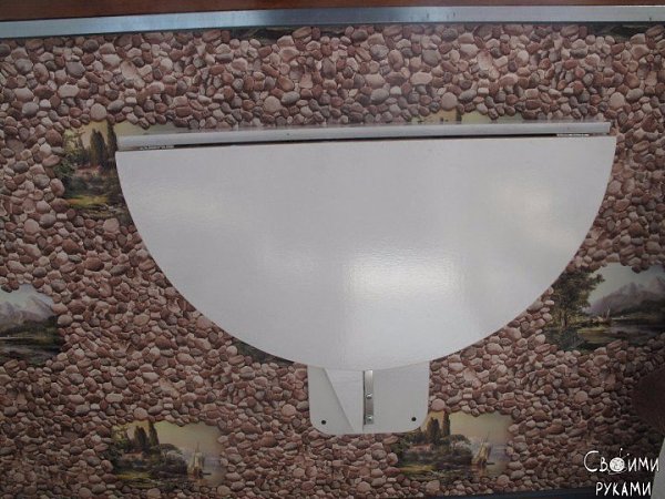 Складной столик для маленького балкона - 5