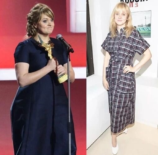 Надежда михалкова фото до и после похудения