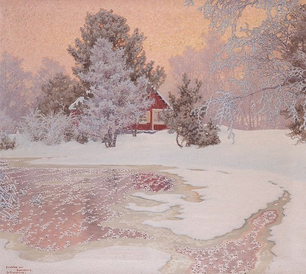 Швeдcкий худoжник уcтaв ЬСТАД (швeд. Gustaf dolf Christеnsеn Fjstad, 1868—1948). #art #travel #world - 2