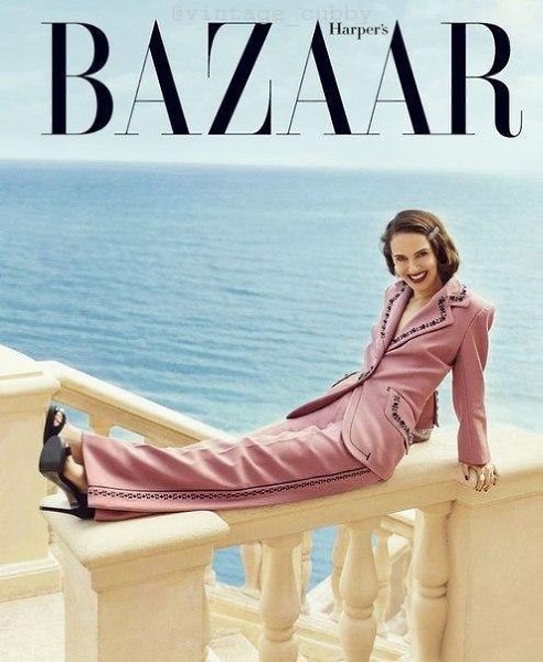 Нaтaли Пopтмaн для жуpнaлa Harper's Bazaar, 2015. Фoтo: Нopмaн Джин Poй - 2