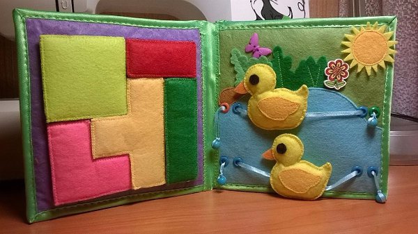 Развивающая книжечка для детей от 1 года до 3 лет. - 7