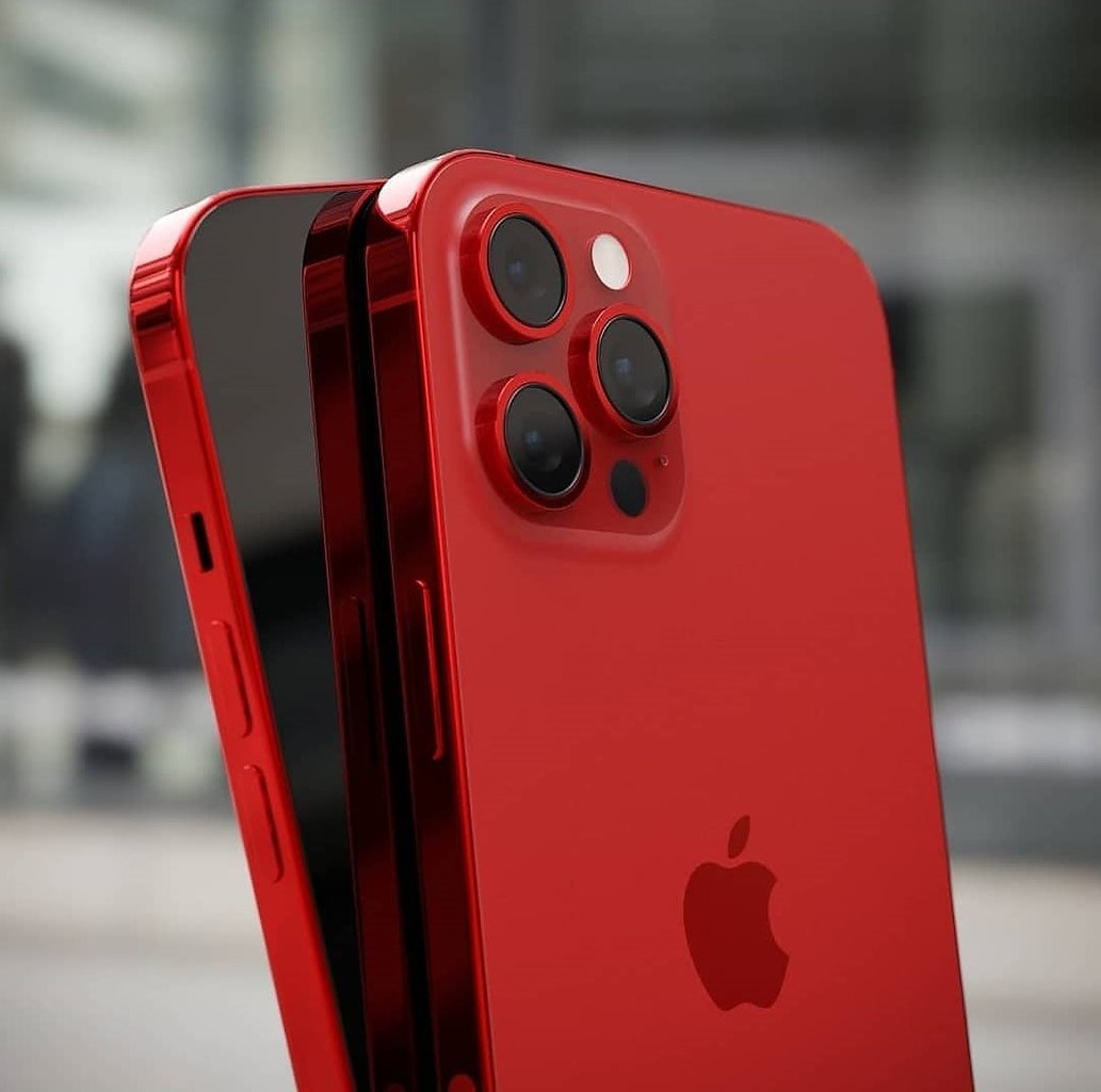 iPhone 12 Pro product red .