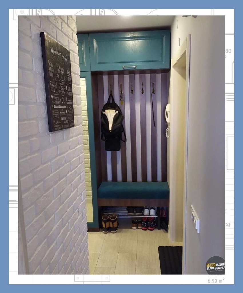 Все о дизайне интерьера.убрика: Д и слеардинальне пребражение нашей прихжей. Очень стильный ... - 5