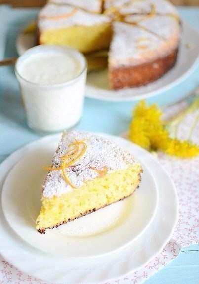 Апельсиновый манник.Простейший и вкуснейший пирог. Просто идеален для тех, кто считает калории, ... - 6