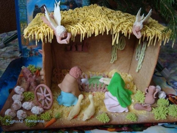 #Рецепты_на_Новый_год_и_Рождество@zippychefs.ИМБИРНЫЙ ПРЯНИЧНЫЙ ХЛЕВ!)))150гр мёда200гр сахара200 гр ...