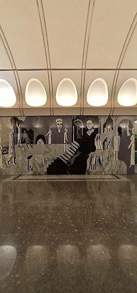 Станция метро имени одного из самых трагичных русских писателей.