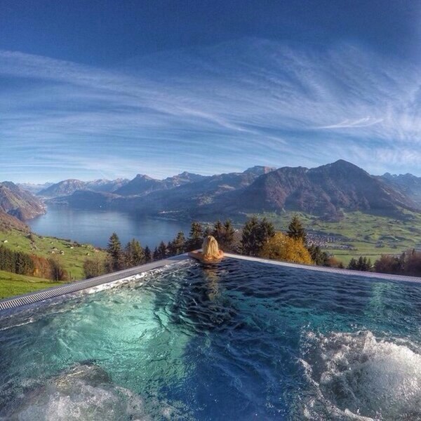 Hotel Villa Honegg in Switzerland.