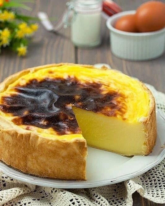 ПАРИЖСКИЙ ФЛАН. Ингредиенты на форму 20-22 см: Тесто: 125 г муки 60 г сливочного масла 30 мл ледяной ...