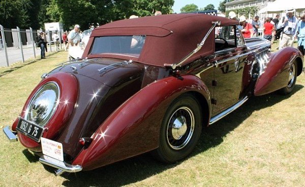 1937 Delage D8-120 Cabriolet - 4