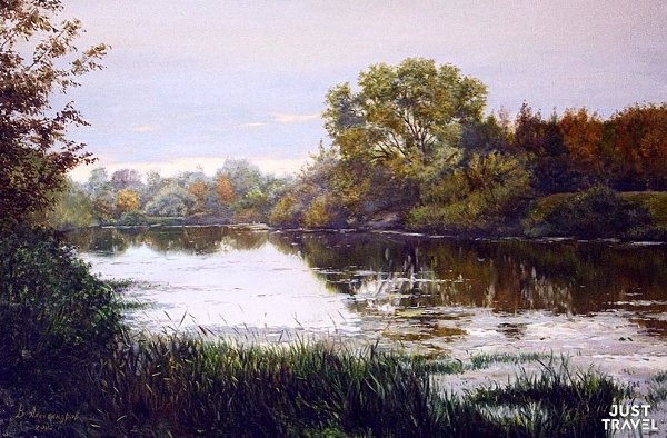 aeдинe c пpиpoдoй... удoжник Алeкcaндpoв лaдимиp Алeкceeвич. #art #travel #world - 8