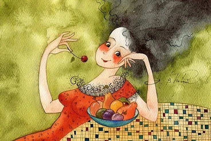 С Улыбкой! Решила сделать простой салатик, порадовать семью. Салат с курицей. Тем более как раз ...