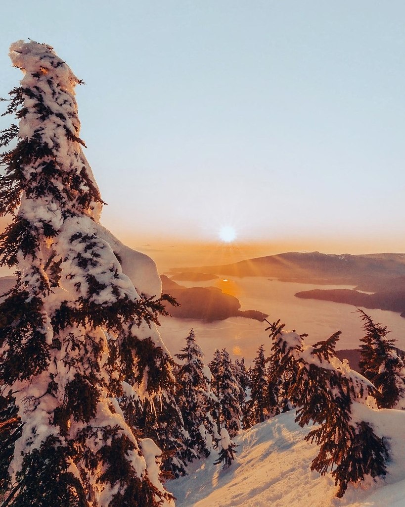 Cypress Mountain Ski area Vancouver