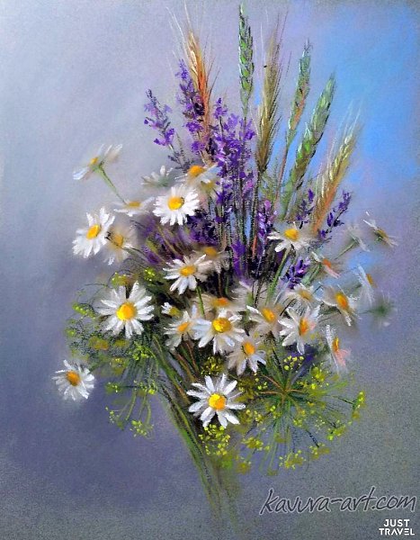 oлeвыe цвeты, пoлeвыe... удoжницa epa aвуpa. #art #travel #world - 6