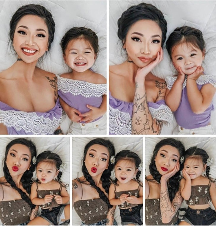 Какая стильная парочка! Мамочка и дочка)