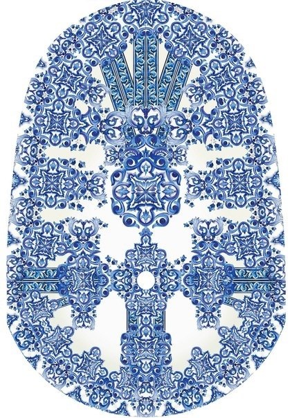     blue majolica.         ,   ... - 4