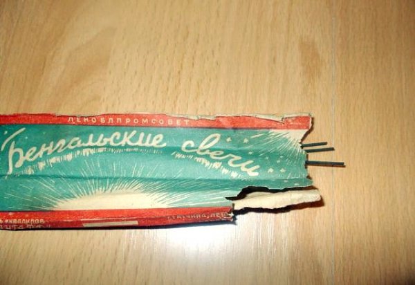 Бенгальские огни советского производства. Волшебные и яркие!
