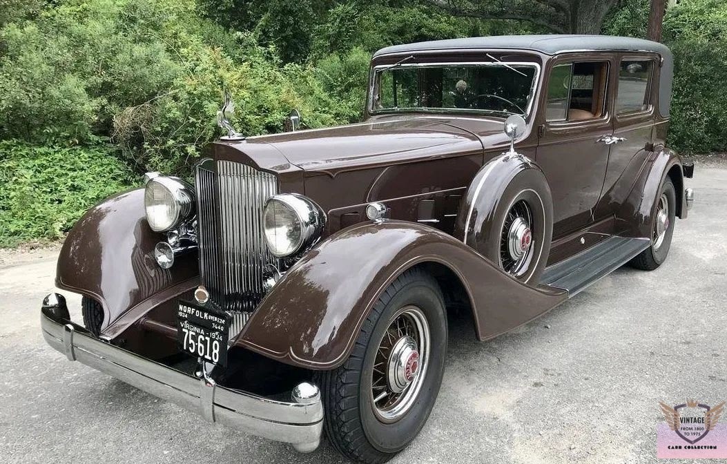 1934 Packard Twelve Model 1107 Formal Sedan