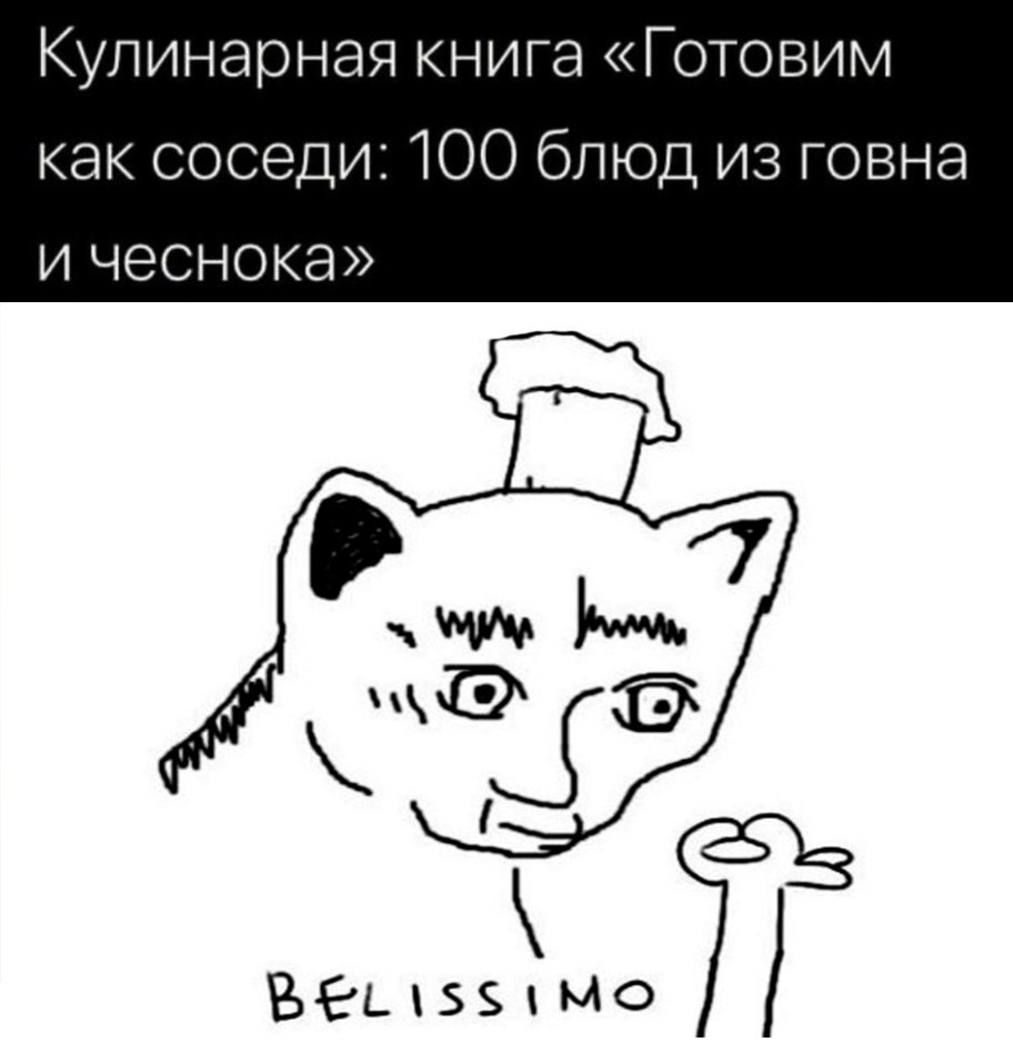 Белиссимо мем с котом