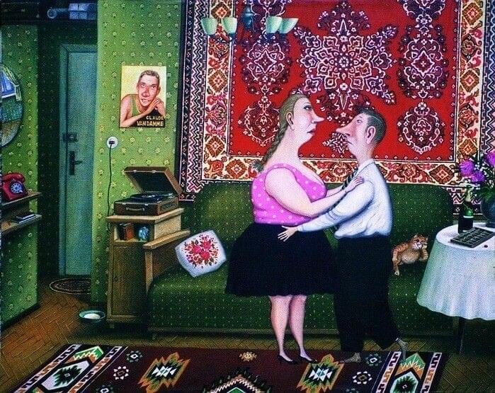 Мой однокурсник Ваня Пинягин был влюблен в красавицу Адочку Айзман. Евреев в вузе было процентов 30, ...