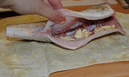 Рыба, запеченная в лаваше.Это один из моих самых любимых способов приготовления рыбы. Рыба ... - 5