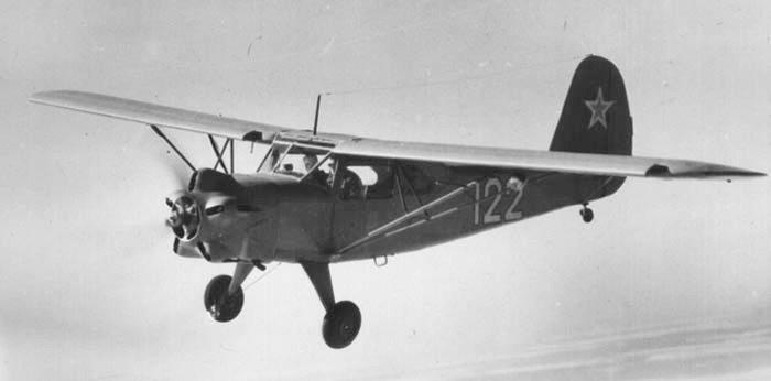20 октября 1947 г. летчик-испытатель ОКБ-115 Ф.Л.Абрамов взлетел на новом легкомоторном самолете ...