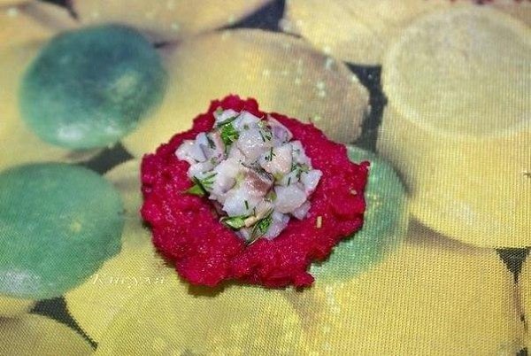 Закуска из селёдки
