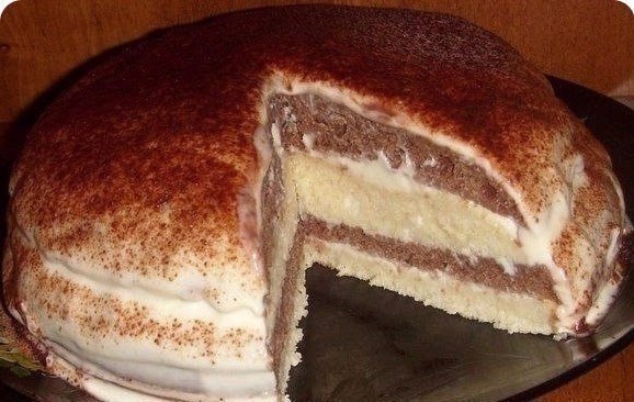 Девочки))) урааа... нашла простой рецепт очень нежного и вкусного тортика на кефире! Когда его ...