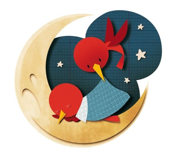 Иллюстрации итальянской студии Bomboland в стиле Paper Cut.#awd_illustration via ... - 8