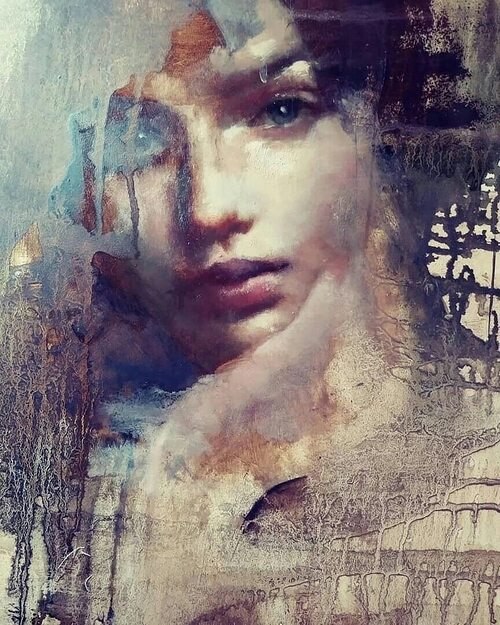 Я держу это небо синее.На плечах, что бедой скукожены.За спиною прошепчут: "Сильная..."А в ...