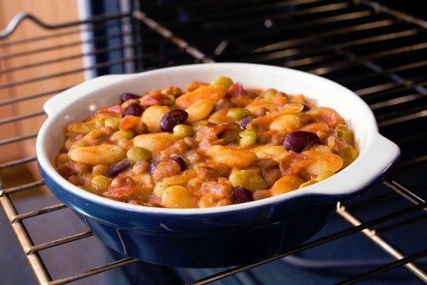 ТОП-7 вкусных низкокалорийных белковых блюд с фасолью! .Сохрани себе! 1. Очень быстрый салат с ... - 7