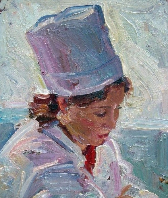 Мариночка... Так её называют дети. Может, потому, что уколов она не делает, а чаще всего просто ...