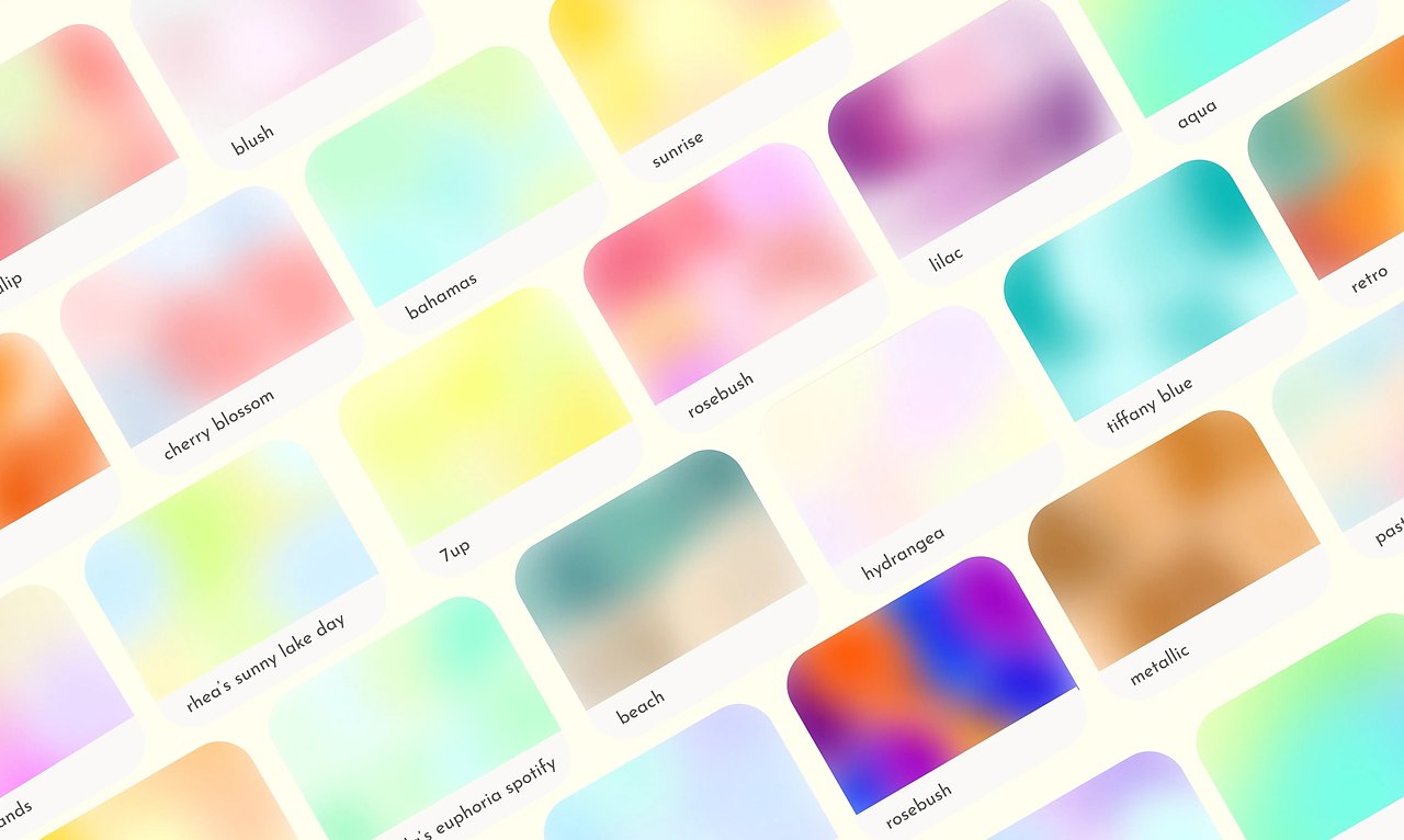 Dreamy Gradients     50 mesh-.     ...