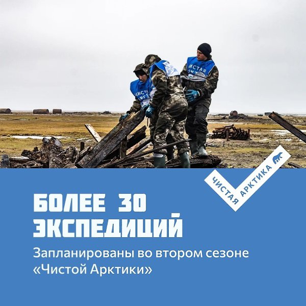 Люди с характером делают Арктику чистой.28 мая стартовал второй сезон проекта #ЧистаяАрктика, в ... - 7